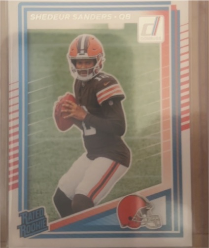 2025 Donruss #306 Shedeur Sanders — front
