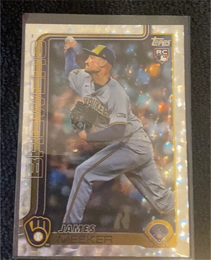 2025 Topps Update #US326 James Meeker — front