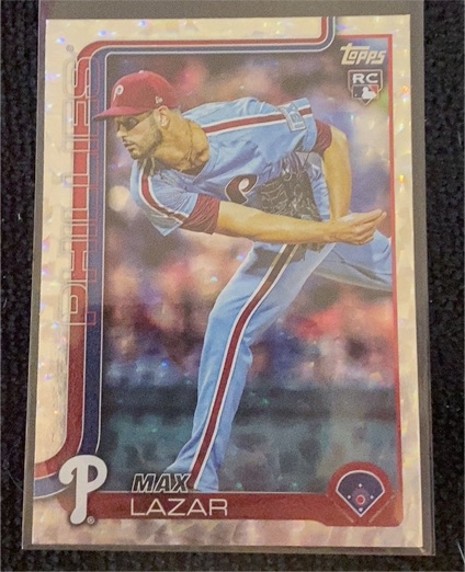 2025 Topps Update #US194 Max Lazar — front