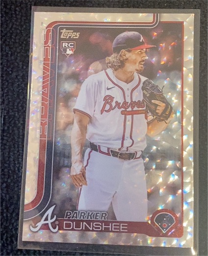 2025 Topps Update #US296 Parker Dunshee — front