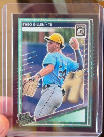 2025 Donruss Optic #172 Theo Gillen — front