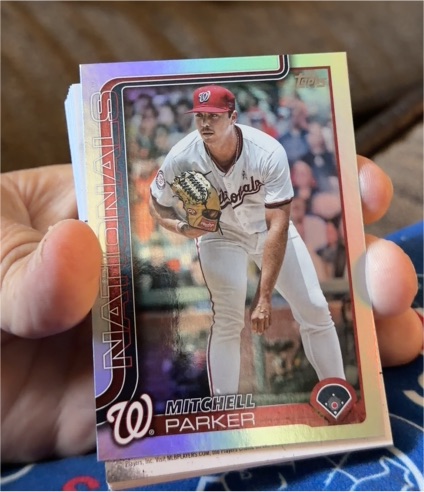 2025 Topps Series 2 #684 Mitchell Parker — front