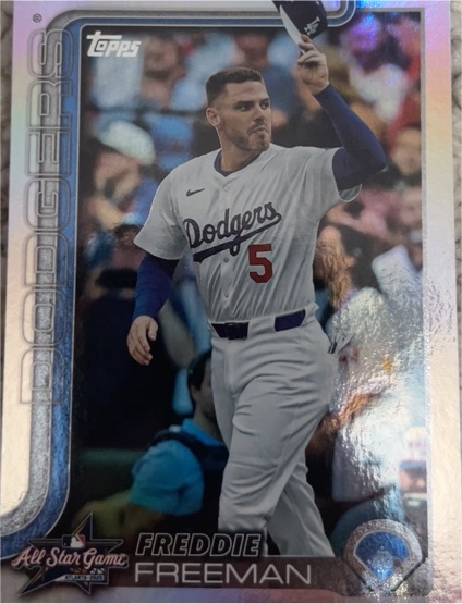 2025 Topps Update #ASG-4 Freddie Freeman — front
