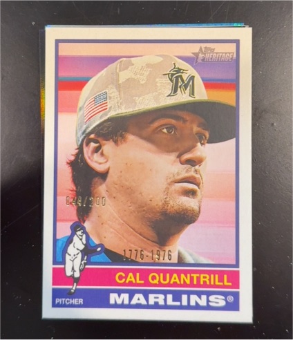2025 Topps Heritage High Number #501 Cal Quantrill — front