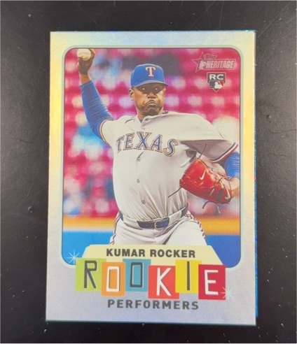 2025 Topps Heritage High Number #RP-13 Kumar Rocker Rookie Performers — front