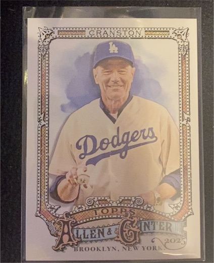 2025 Topps Allen & Ginter #209 Bryan Cranston — front
