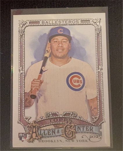 2025 Topps Allen & Ginter #219 Moises Ballesteros — front