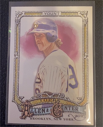 2025 Topps Allen & Ginter #321 Robin Yount — front