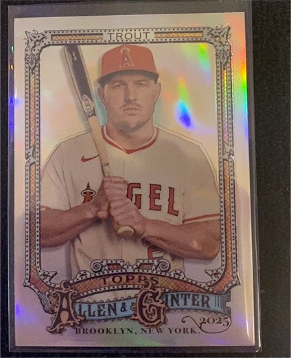 2025 Topps Allen & Ginter #100 Mike Trout — front