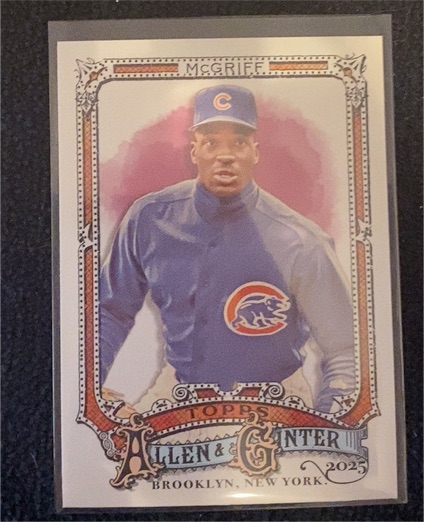 2025 Topps Allen & Ginter #318 Fred McGriff — front