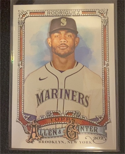 2025 Topps Allen & Ginter #70 Julio Rodriguez — front