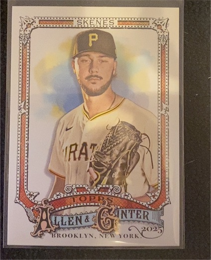 2025 Topps Allen & Ginter #128 Paul Skenes — front