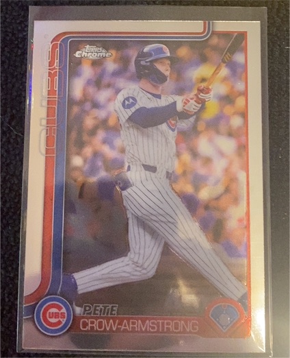 2025 Topps Chrome #290 Pete Crow-Armstrong — front