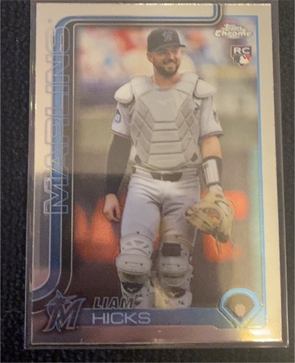 2025 Topps Chrome Update #USC86 Liam Hicks — front