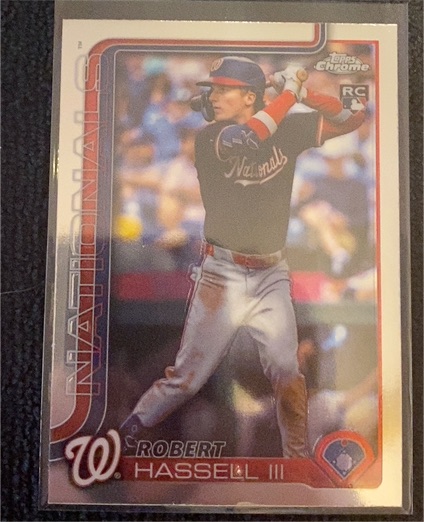 2025 Topps Update #US109 Robert Hassell III — front