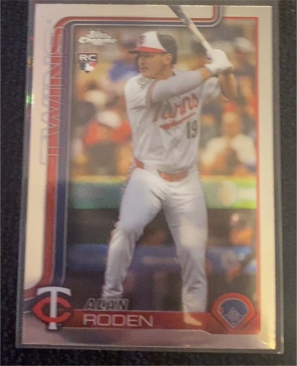 2025 Topps Chrome Update #USC106 Alan Roden — front
