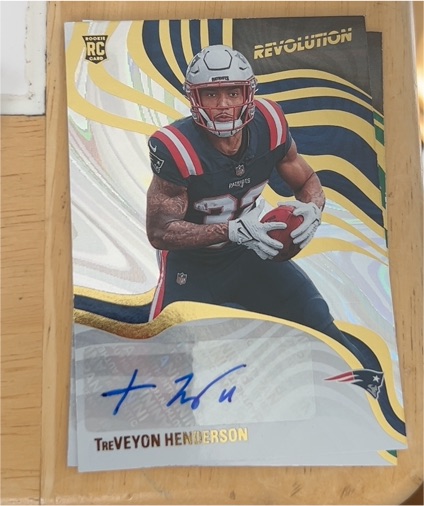 2025 Panini Revolution #RSA-THN TreVeyon Henderson — front