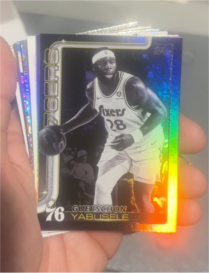 2025-26 Topps Blackout #26 Guerschon Yabusele — front