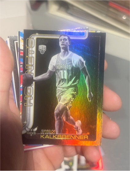2025-26 Topps Basketball #234 Ryan Kalkbrenner Blackout — front