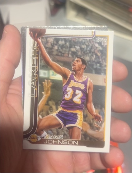 2025-26 Topps #255 Magic Johnson — front