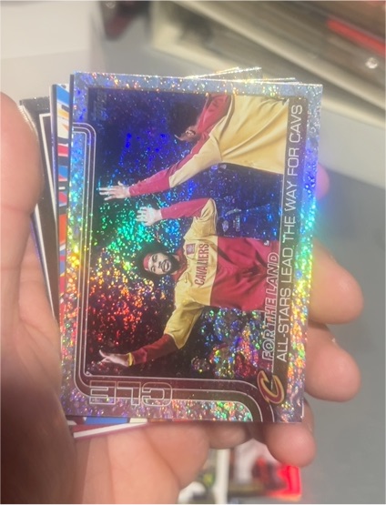 2025-26 Topps #278 For The Land: All-Stars Lead The Way For Cavs — front
