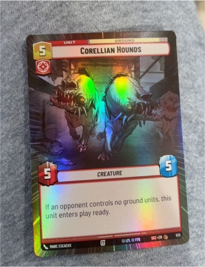 Star Wars Unlimited #926 Corellian Hounds — front