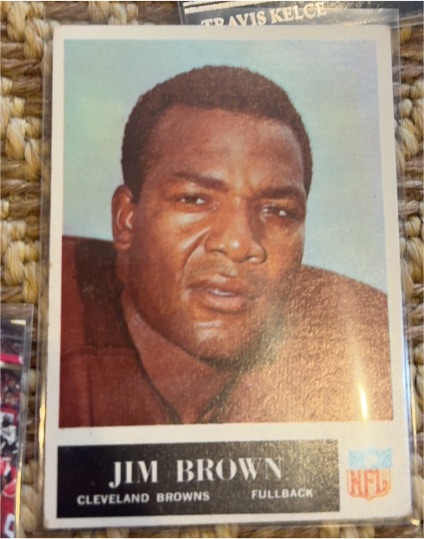 1965 Philadelphia #31 Jim Brown — front