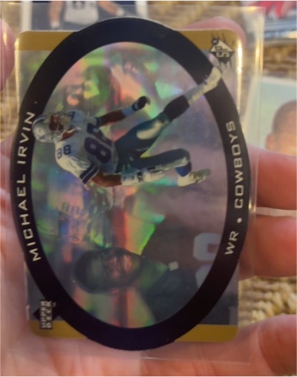 1996 Upper Deck SPx #12 Michael Irvin — front