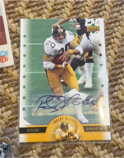 2005 Upper Deck NFL Legends #LS-RB Rocky Bleier — front