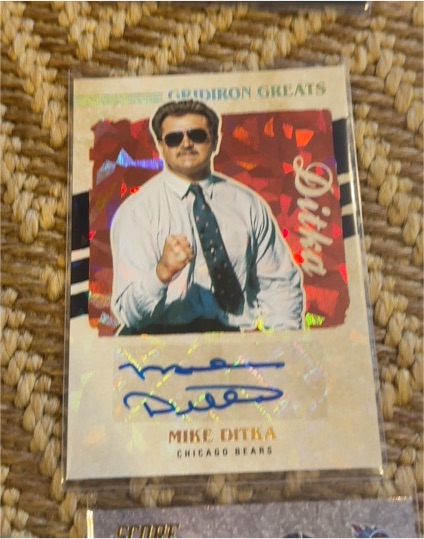 2021 Panini Donruss Gridiron Greats #GG20 Mike Ditka — front