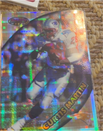 1997 Pacific Prism #26 Curtis Martin — front