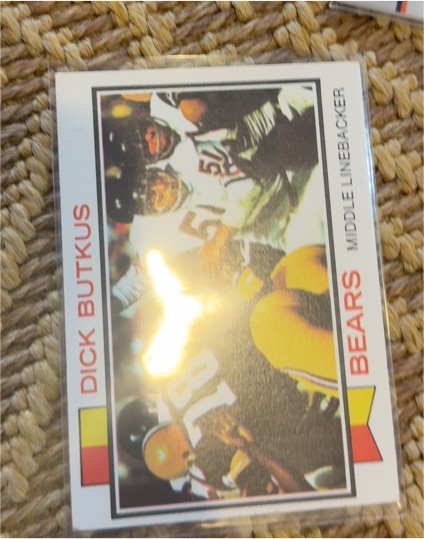 1973 Topps #300 Dick Butkus Chicago Bears — front