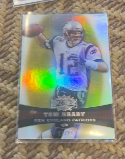 2006 Topps Triple Threads #52 Tom Brady — front