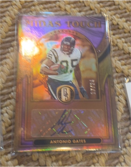 2023 Panini Gold Standard Midas Touch #Antonio Gates — front