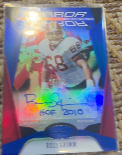 2020 Panini Certified Mirror Signatures #Ross Browner — front