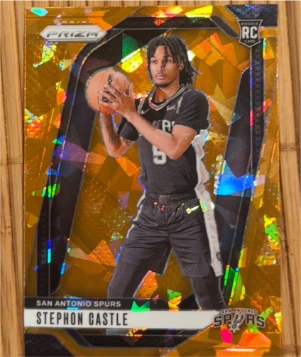 2024-25 Panini Prizm #234 Stephon Castle — front