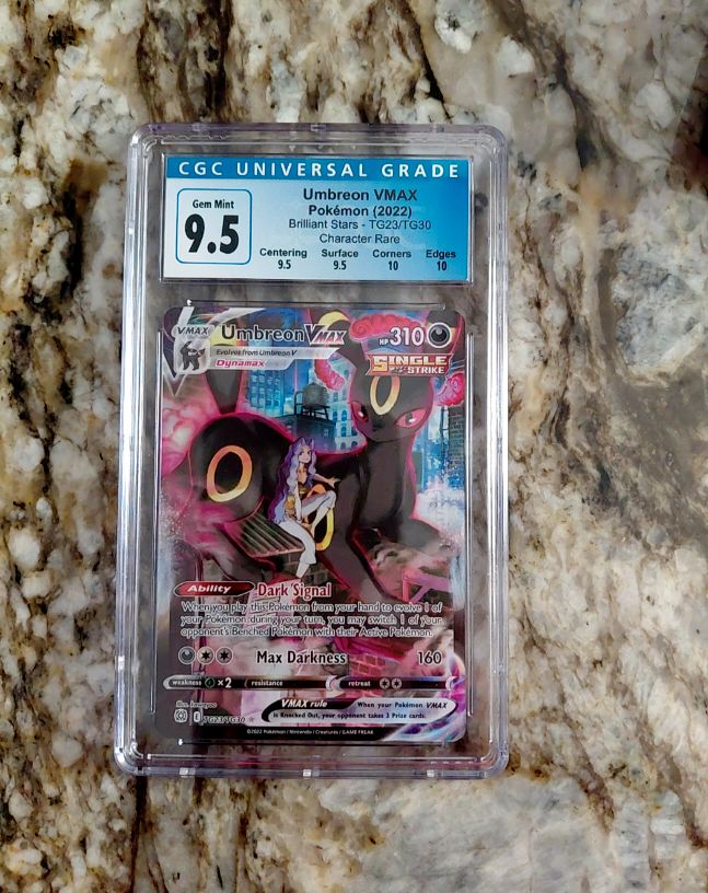 2022 Pokémon Brilliant Stars #TG23 Umbreon VMAX — front