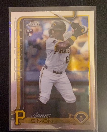 2025 Topps Chrome Update #USC35 Ronny Simon — front
