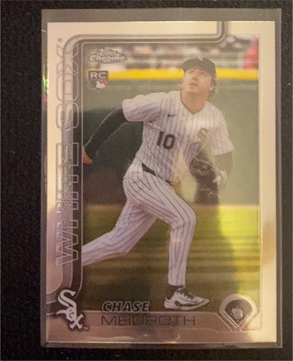 2025 Topps Chrome Update #USC75 Chase Meidroth — front