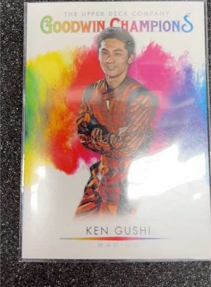 2021 UD Goodwin Champions Splash Of Color #111 Ken Gushi — front