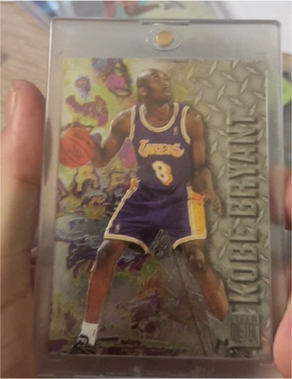 1996-97 Fleer Metal #181 Kobe Bryant Rookie Card — front