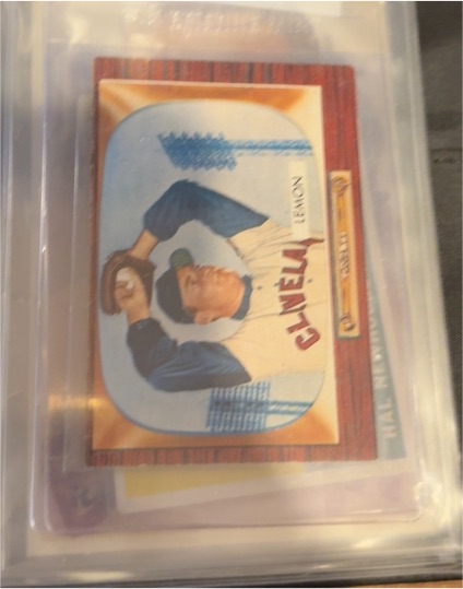 1955 Bowman #191 Bob Lemon — front