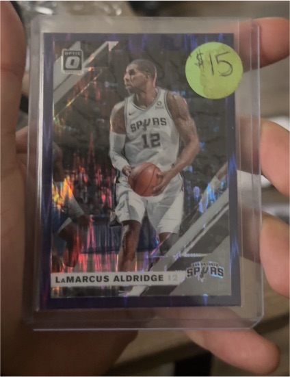 2019-20 Donruss Optic #12 LaMarcus Aldridge — front