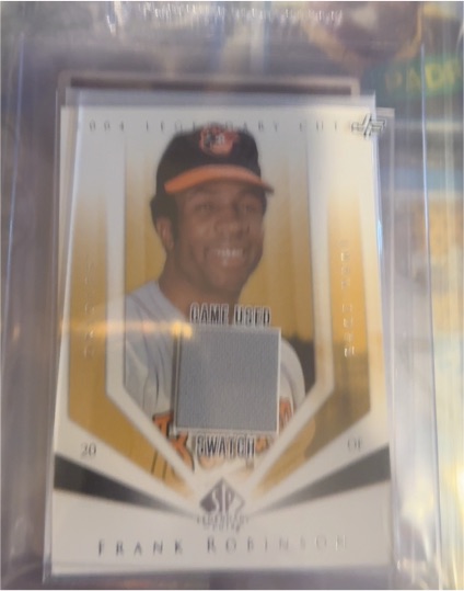 2022 Upper Deck Jersey Fusion #Frank Robinson — front