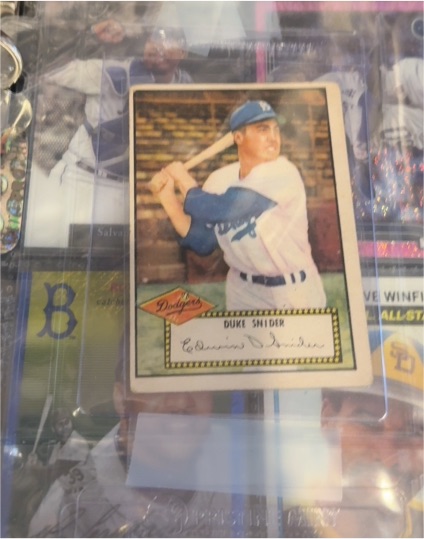 1952 Topps #37 Duke Snider — front