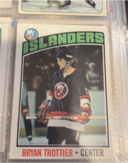 1976-77 Topps #115 Bryan Trottier — front