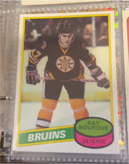 1980-81 O-Pee-Chee #140 Ray Bourque — front