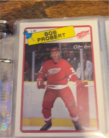 1988-89 O-Pee-Chee #181 Bob Probert — front