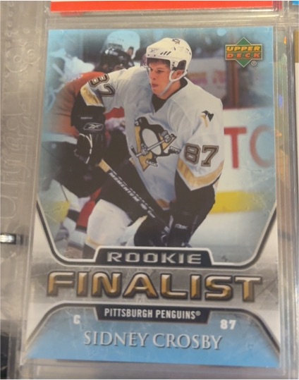 2005-06 Upper Deck #84 Sidney Crosby Rookie Finalist — front
