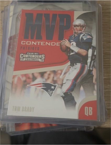 2018 Panini Contenders MVP #MVP-4 Tom Brady — front
